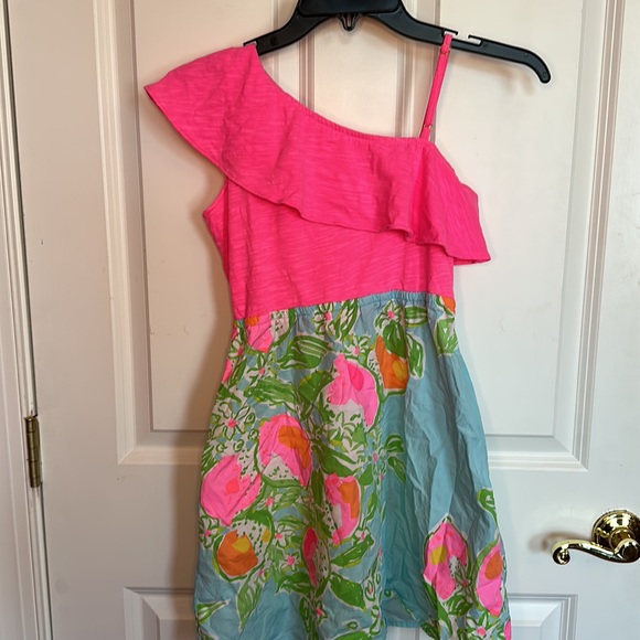 Girls Lilly Pulitzer Dress (size XL 12-14) - Picture 6 of 7